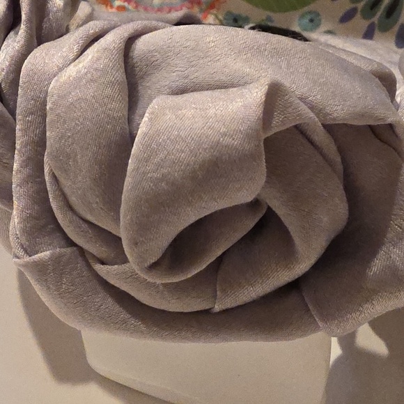 Slate Grey Rose headband | NWOT main image 4